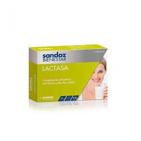 SANDOZ BIENESTAR LACTASA 30 CÁPSULAS