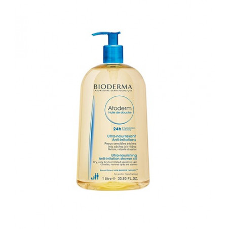 ATODERM HUILE DOUCHE BIODERMA 1 LITROS