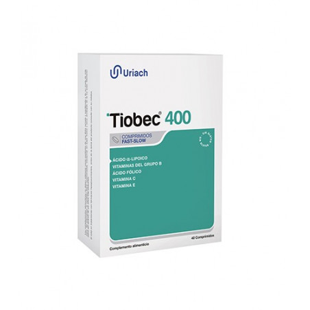 TIOBEC 400 40 COMPRIMIDOS