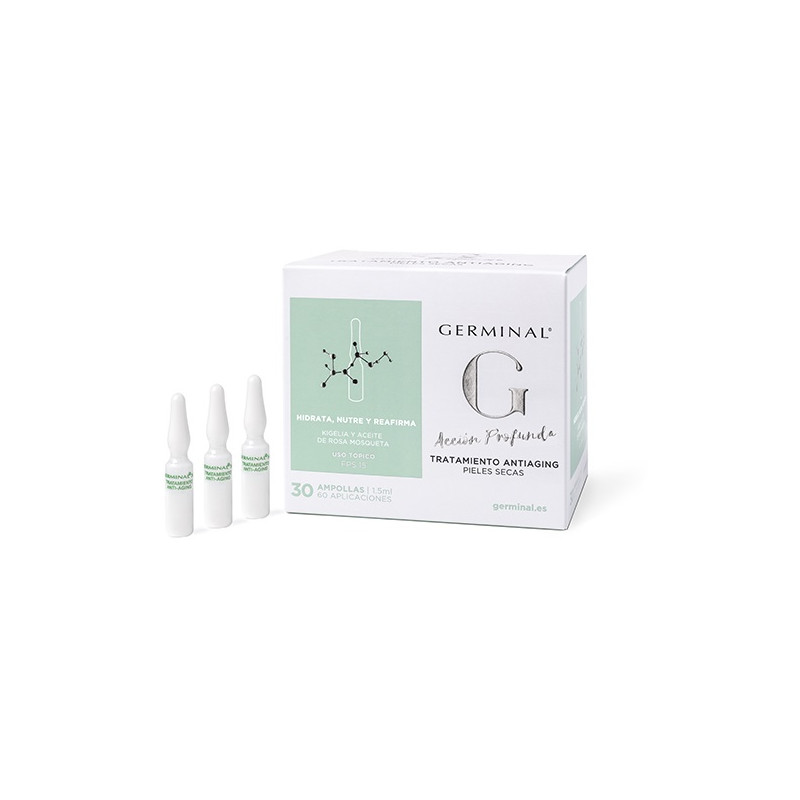 GERMINAL TRATAMIENTO ANTIAGING 30 AMPOLLAS 1,5 ML