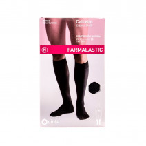 FARMALASTIC CALCETIN 2 UDS NEGRO COMPRESION NORMAL