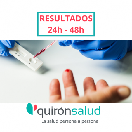 TEST SEROLÓGICO DE ANTICUERPOS COVID-19 QUIRÓN - Salunatur-