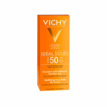 Vichy ideal soleil spf 50+ emulsion tacto seco 50 ml