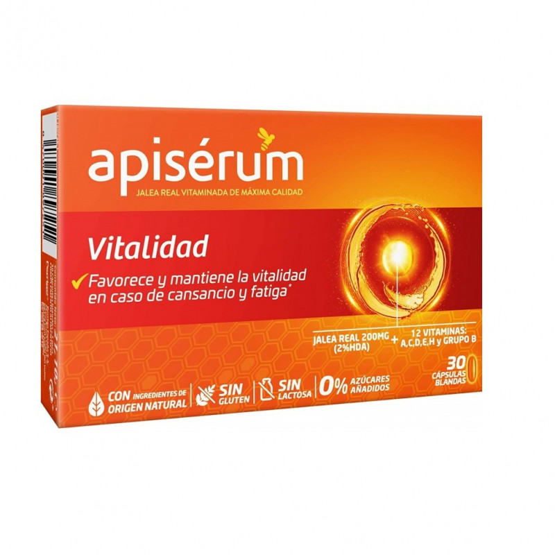 APISERUM VITALIDAD 30 CAPSULAS