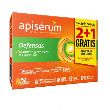 APISERUM DEFENSAS 90 CAPSULAS BLANDAS