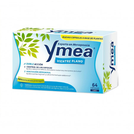 YMEA MENOPAUSIA VIENTRE PLANO 64 CAPSULAS