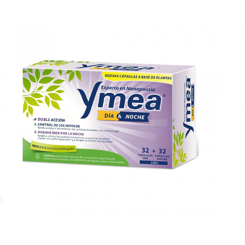 YMEA MENOPAUSIA DÍA Y NOCHE 32+32 CAPSULAS