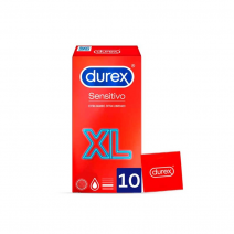 DUREX PROFIL SENSITIVO XL 10 UDS