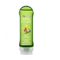 CONTROL EXOTIC ESCAPE 2 EN 1 MASSAJE & PLEASURE GEL 200 ML