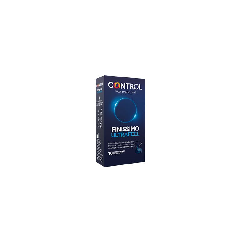 CONTROL ULTRAFEEL PRESERVATIVOS 10 UDS