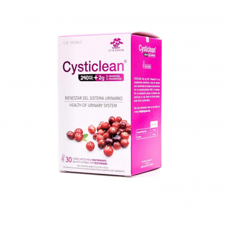 CYSTICLEAN 240 MG D-MAN 30 SOBRES