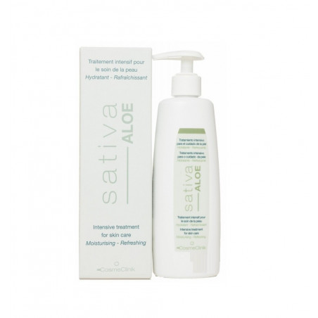 COSMECLINIK SATIVA ALOE DOSIFICADOR 250 ML