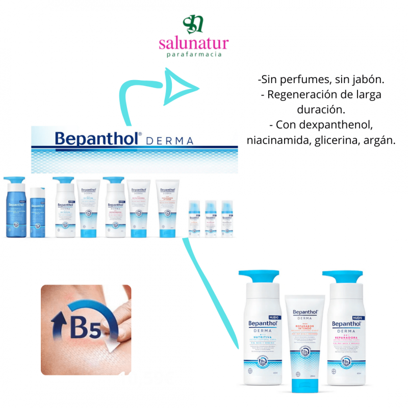 Bepanthol Derma Crema Facial Reparadora Hidratante 50 Ml Salunatur