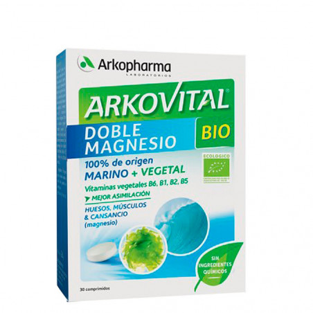 ARKOVITAL DOBLE MAGNESIO BIO 30 COMPRIMIDOS