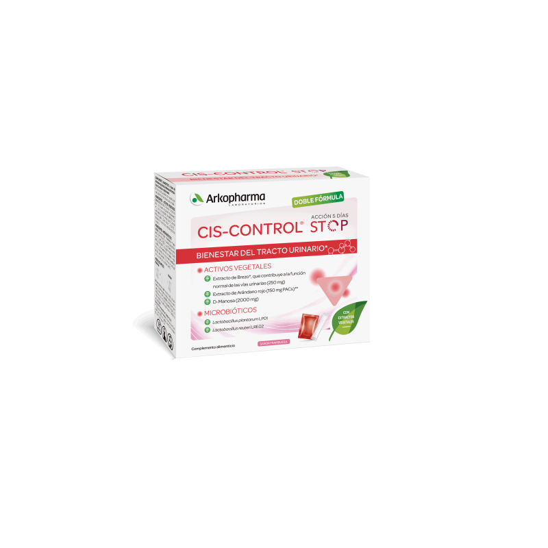 ARKOPHARMA CIS-CONTROL STOP 10 SOBRES + 5 STICKS