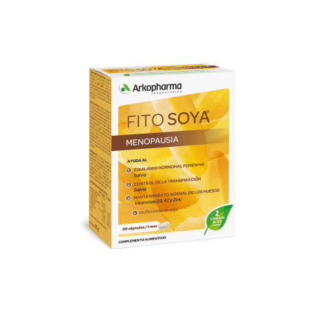 ARKOPHARMA FITOSOYA 60 CAPSULAS