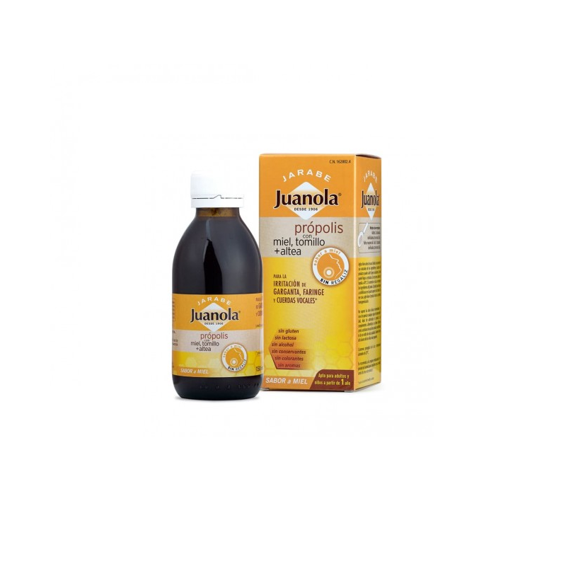 JUANOLA CLASICO JARABE CON PROPOLIS MIEL TOMILLO ALTEA 125 ML