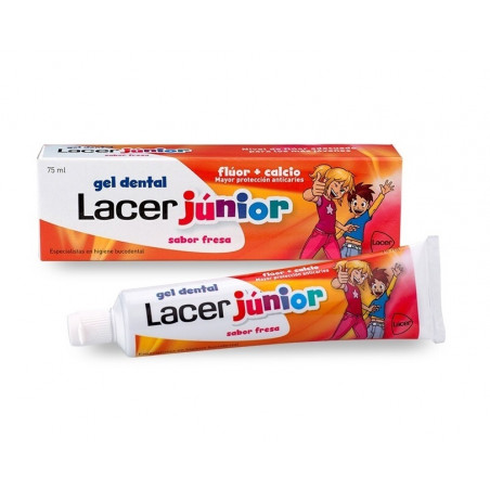 LACER JUNIOR GEL FRESA 75 ML