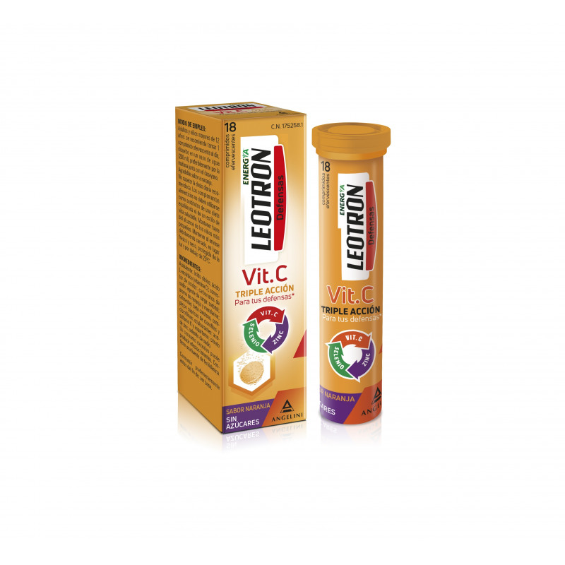 LEOTRON VITAMINA C 18 COMPRIMIDOS