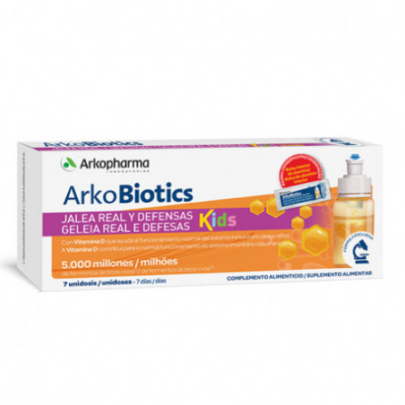 ARKOBIOTICS JALEA REAL Y DEFENSAS NIÑOS 7 UNIDOSIS