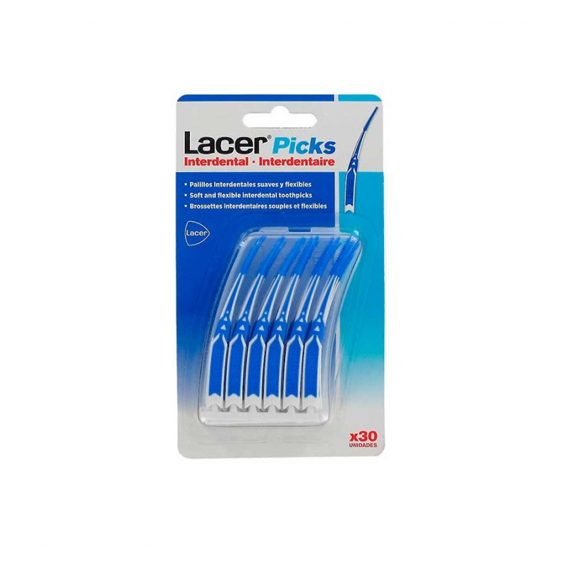 Lacer cepillo interdental picks 30 uds