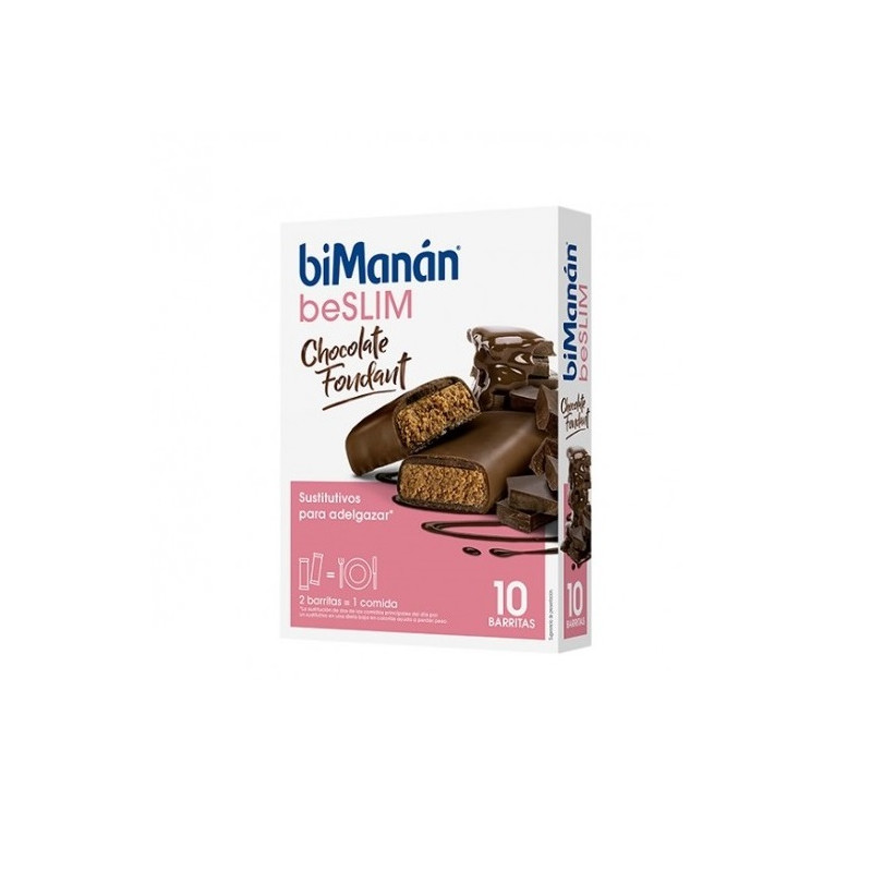 BIMANAN BESLIM CHOCOLATE NEGRO FONDANT 10 BARRITAS