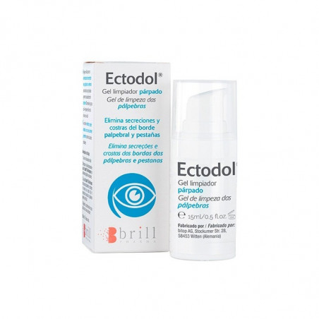 ECTODOL GEL LIMPIADOR DE PARPADOS 15ML