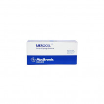 ESPONJA PARA TAPONAMIENTO NASAL SIN HILO 8CM MEROCEL 20 UDS