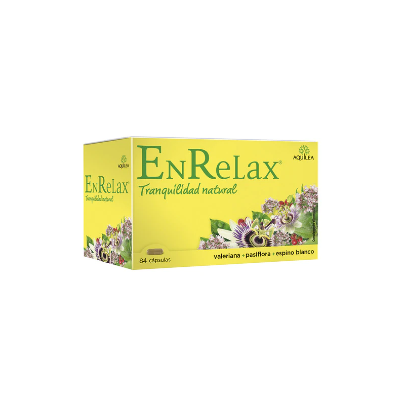 enrelax 84 capsulas con valeriana