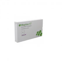 Aposito mepilex xt 10x20cm ref:211200 caja 5 uds