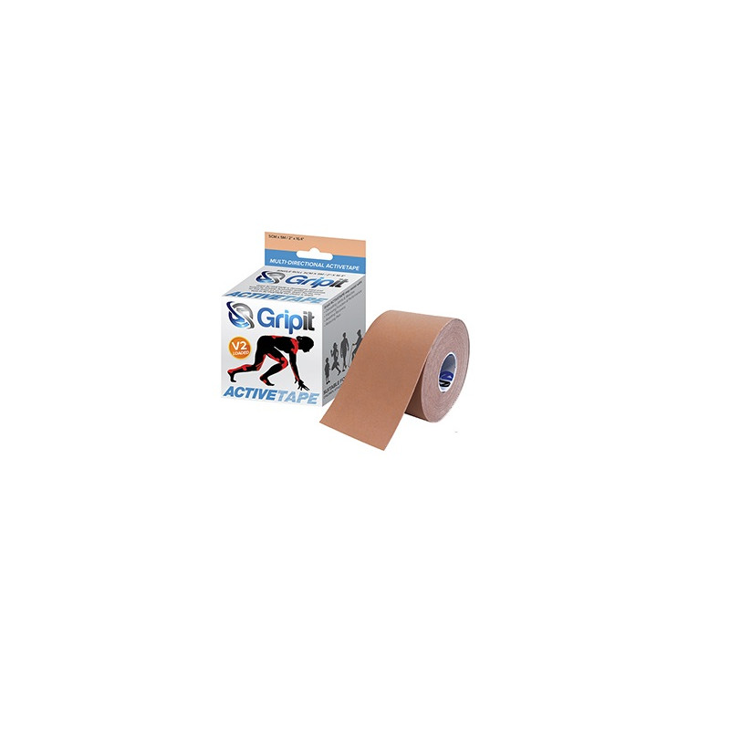 Venda active tape gripit 5cmx5m beige ref:gripttak50t caja 12 uds