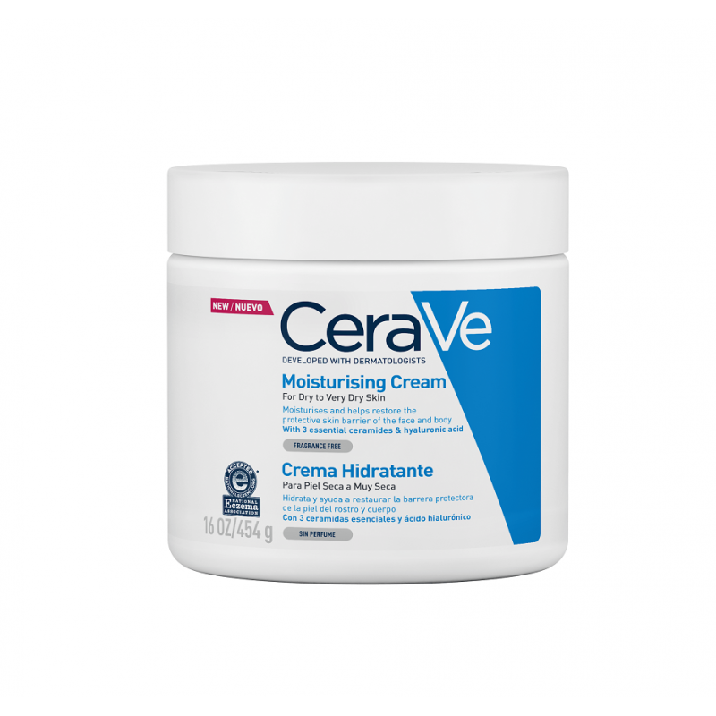 Cerave crema hidratante familiar 454 ml - parafarmacia - salunatur