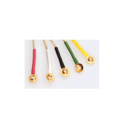 Electrodo disco 10mm cable 1m ref:8112214 bolsa 10 uds