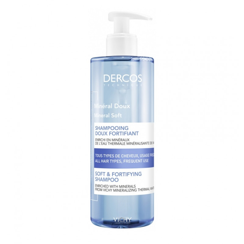 VICHY DERCOS CHAMPU MINERAL USO FRECUENTE 400 ML