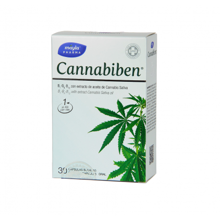 CANNABIBEN 30 CAPSULAS