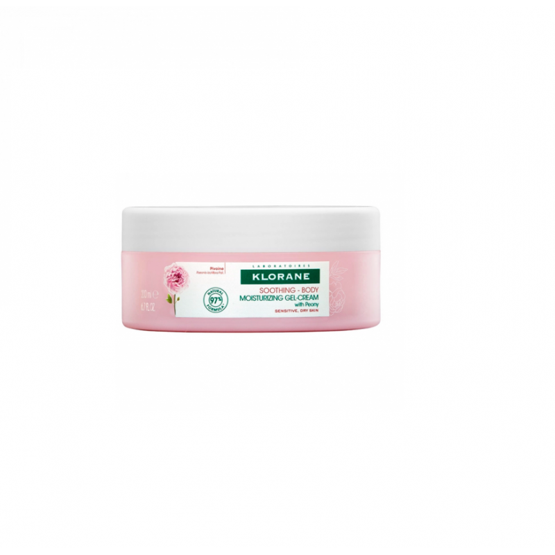 Klorane gel crema peonia 200 ml