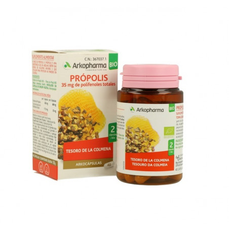 ARKOCAPSULAS PROPOLIS BIO 40 CAPSULAS