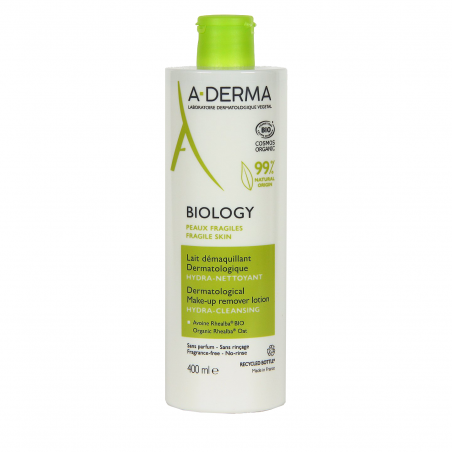 A-derma bio leche desmaquillante 400ml