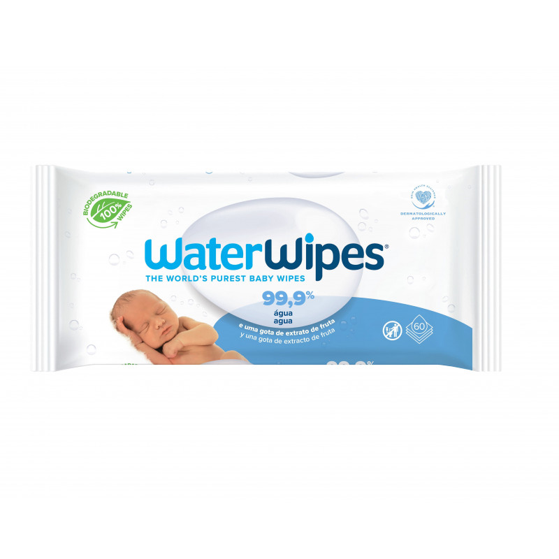 WATERWIPES TOALLITAS DE AGUA PARA BEBE