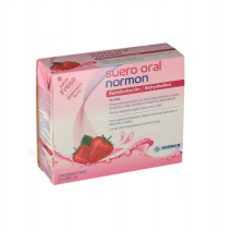 Normon suero oral fresa 250 ml 2uds