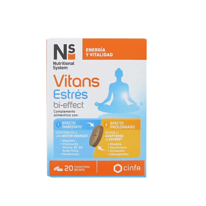 Ns vitans estres bi-effect 20 comprimidos