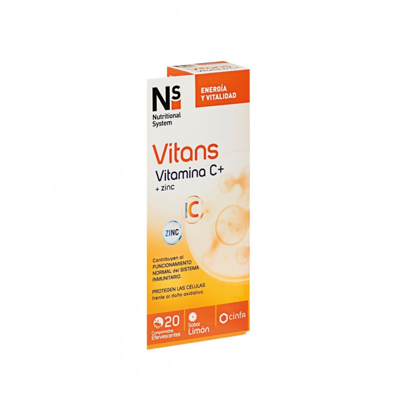 Ns vitans vitamina c+ 20 comprimidos