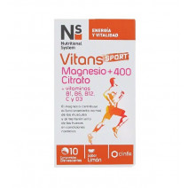 NS VITANS SPORT MAGNESIO+ 400 CITRATO 10 UDS