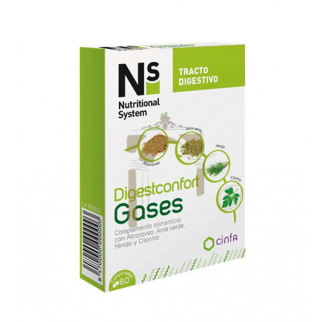 NS DIGESTCONFORT GASES 60 COMPRIMIDOS