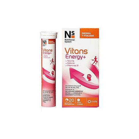NS VITANS ENERGY+ 20 COMPRIMIDOS