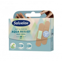 Salvelox apósitos plasticas aqua resist 19x72 mm 16 uds