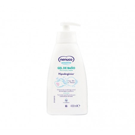 Nenuco sensitive gel de baño 400 ml