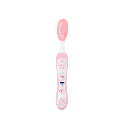 chicco cepillo dental infantil rosa r-63574.1 1 ud