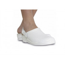 Zuecos hankshoes confort 36 blanco