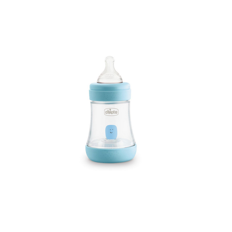 Chicco biberon perfect5 silicona azul 150 ml 0m